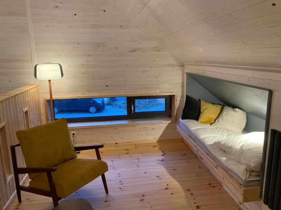 Gemuetliches Holzhaus Am See Warin ภายนอก รูปภาพ