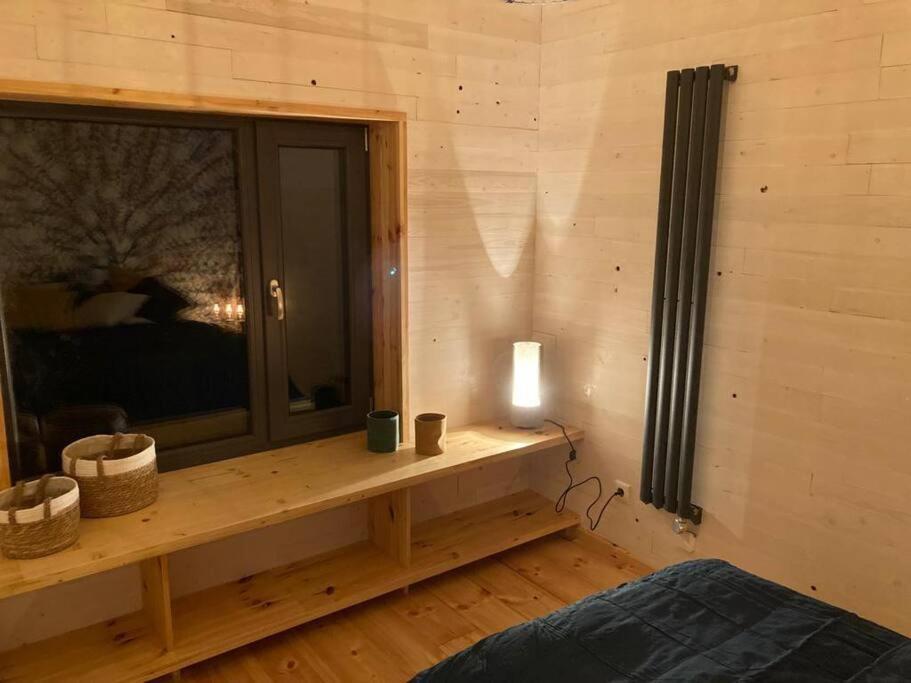 Gemuetliches Holzhaus Am See Warin ภายนอก รูปภาพ