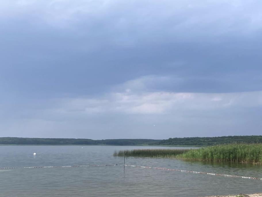 Gemuetliches Holzhaus Am See Warin ภายนอก รูปภาพ